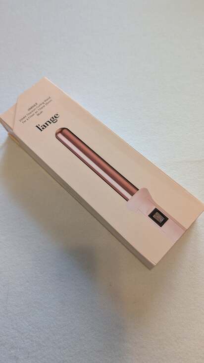 L'ange Other - L'ange Ondulé 25mm Titanium Curling Wand in Blush New open box
